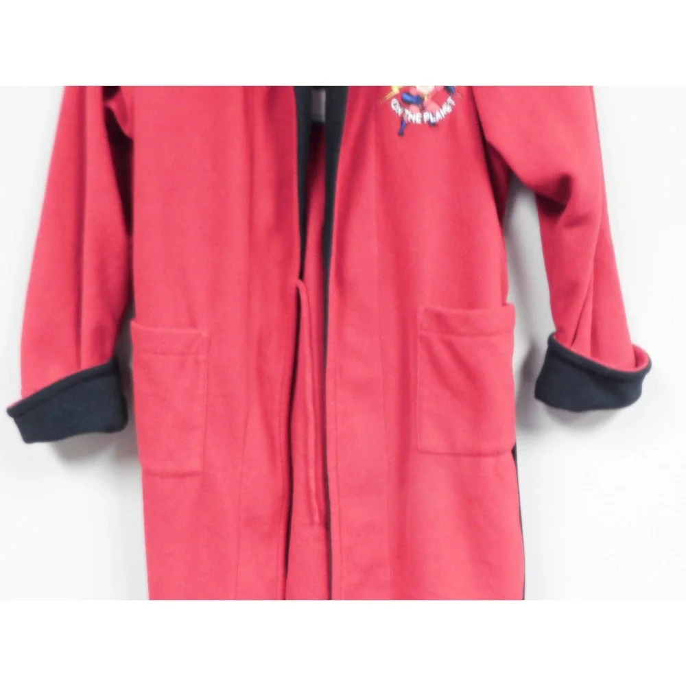 Boys Incredibles Disney‎ Store Bathrobe Size Small 5-6 with Belt  & Pockets